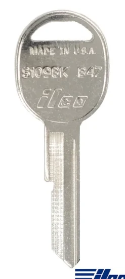 ilco S1098K B47 Metal Key Blank