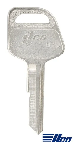 ilco S1098WH Metal Key Blank