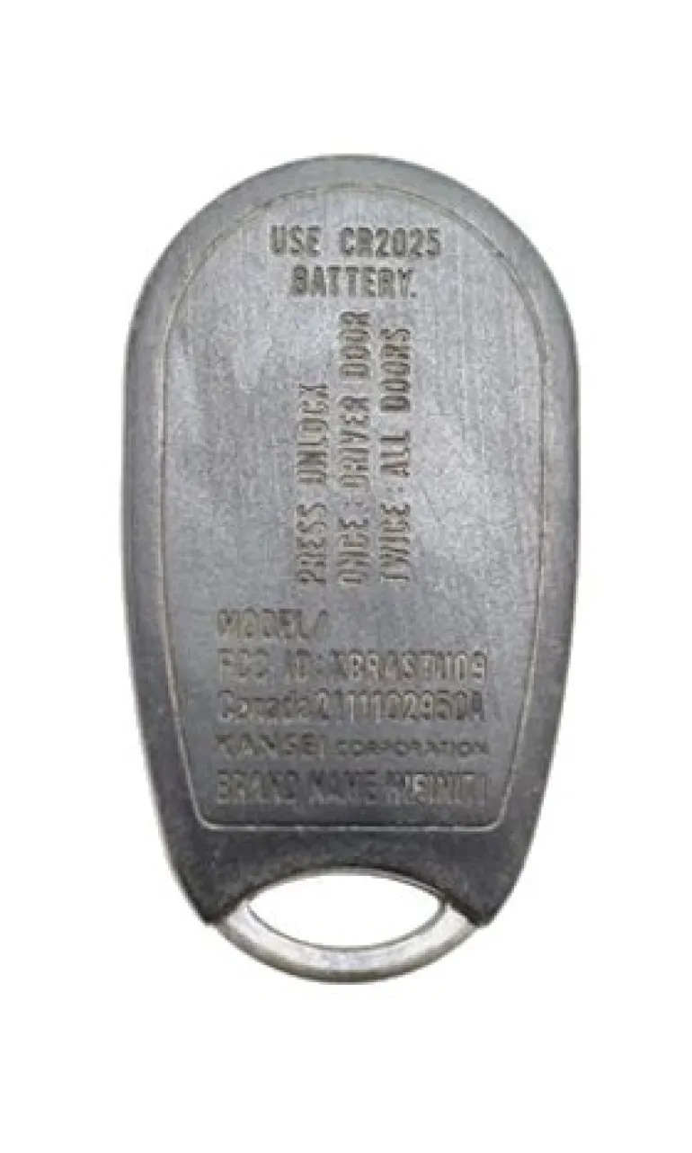 Infiniti KBRASTU09 OEM 3 Button Key Fob