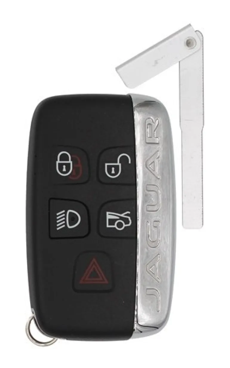 Jaguar XJ OEM 5 Button Key Fob w/ side logo