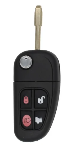 Jaguar 1X43-15K601-AC OEM 4 Button Key Fob