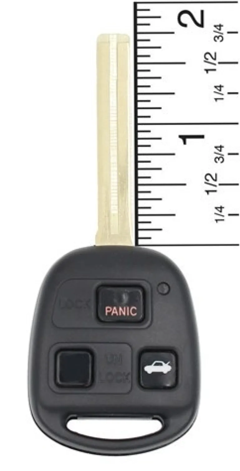 Lexus ES 300 OEM 3 Button Key Fob w/ 1.75" Blade HYQ1512V
