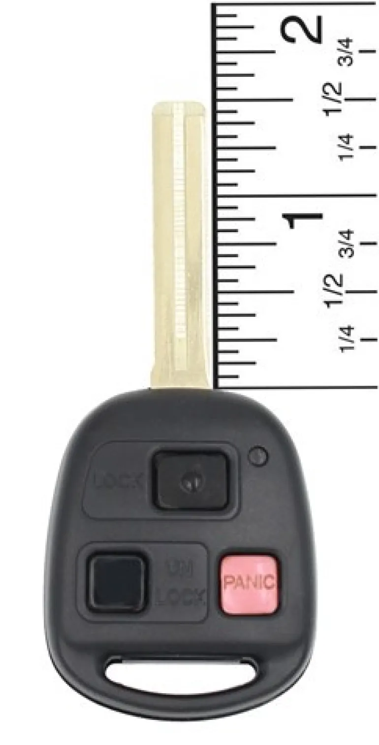 Lexus GX 470 OEM 3 Button Key Fob w/ 1.5" Blade HYQ1512V