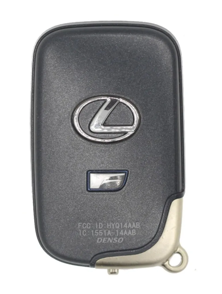 Lexus IS F OEM 4 Button Key Fob w/ F Logo 271451-3370 E