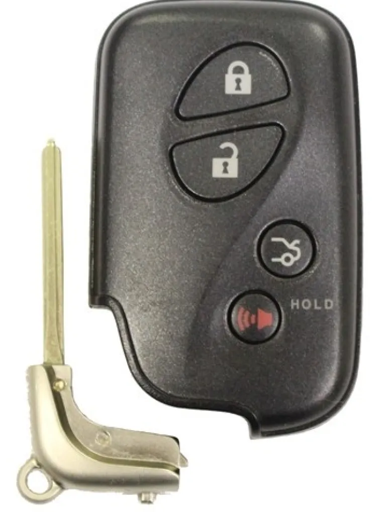 Lexus IS F OEM 4 Button Key Fob w/ F emblem