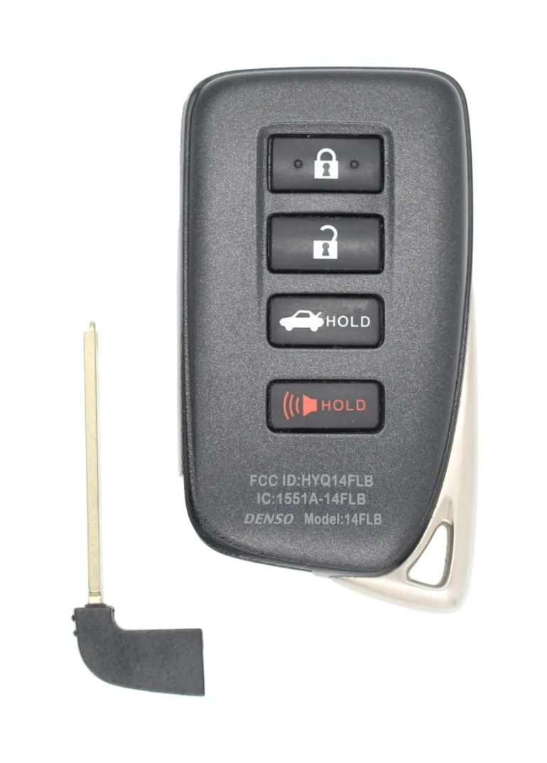 Lexus IS 350 OEM 4 Button Key Fob HYQ14FLB