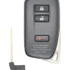Lexus NX 300h Hybrid OEM 3 Button Key Fob HYQ14FBA