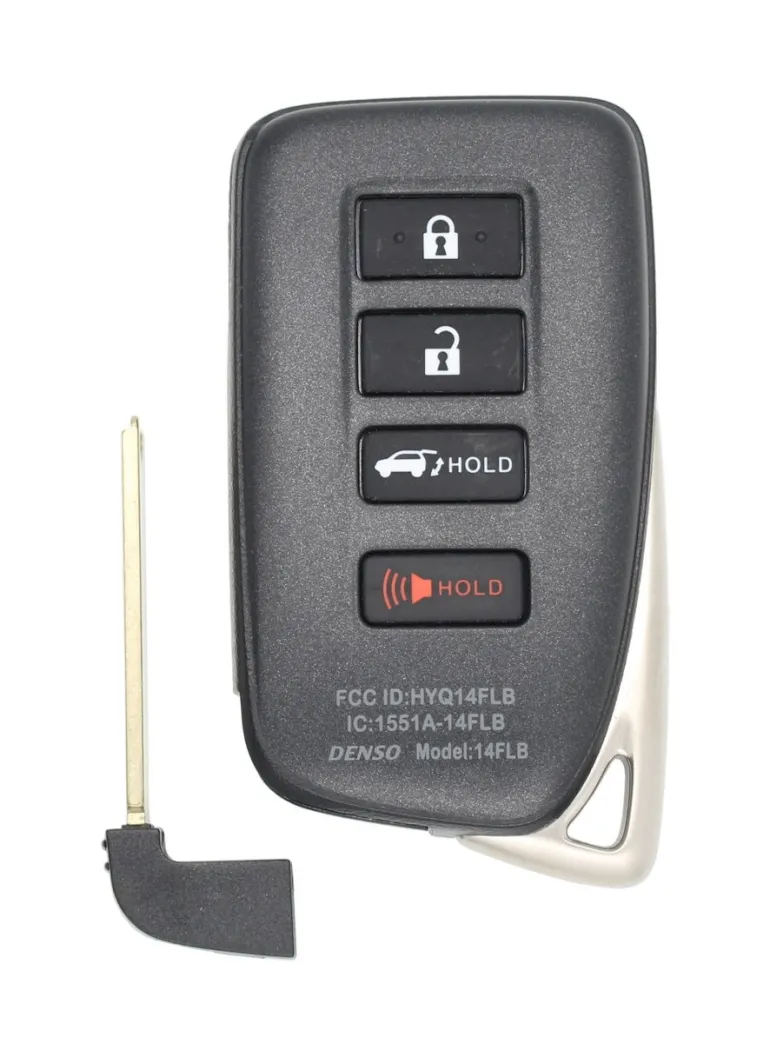 Lexus NX 300 OEM 4 Button Key Fob HYQ14FLB