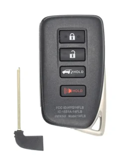 Lexus RX 450hL OEM 4 Button Key Fob HYQ14FLB
