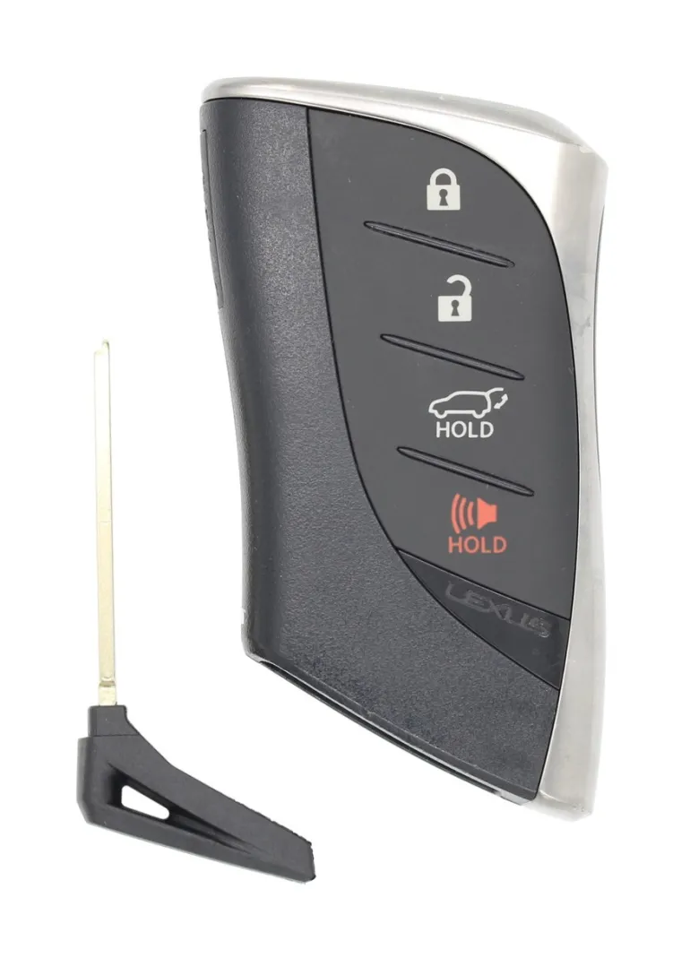 Lexus UX 250h OEM 4 Button Key Fob HYQ14FBF w/ Blue Logo