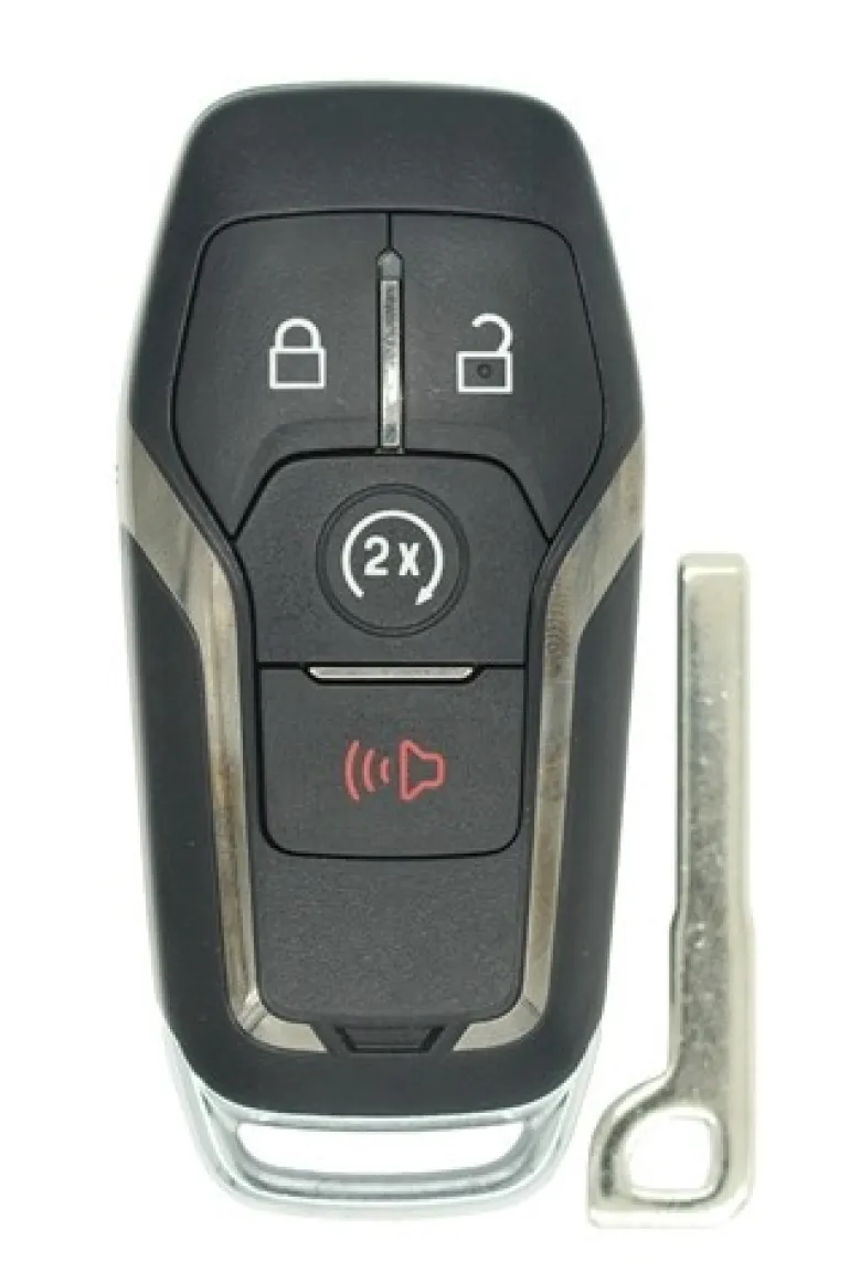 Lincoln EJ7T-15K601-DD OEM 4 Button Key Fob