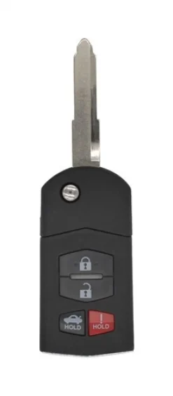 Mazda BGBX1T478SKE12501 OEM 4 Button Key Fob