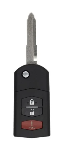 Mazda 6 OEM 3 Button Key Fob