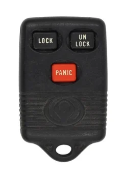 Mazda 3165189 OEM 3 Button Key Fob w/ Red Panic