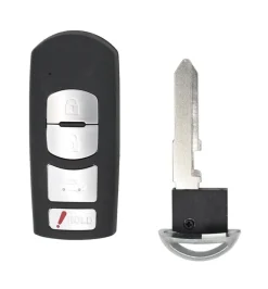 Mazda SKE13D-02 OEM 4 Button Key Fob w/ Hatch Release