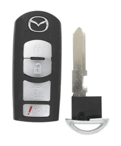 Mazda 5WK49383D OEM 4 Button Key Fob