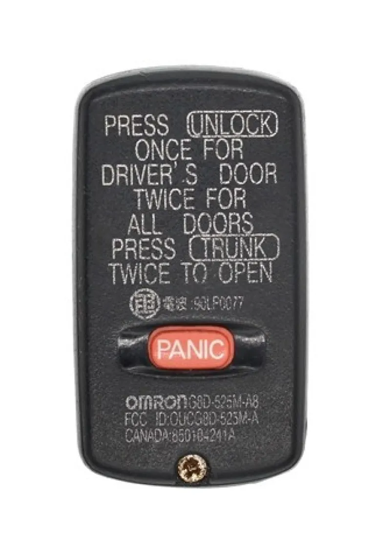 Mitsubishi Eclipse OEM 4 Button Key Fob G8D-525M-A