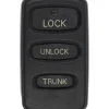 Mitsubishi G8D-525M-A OEM 3 Button Key Fob