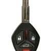 Mitsubishi OUCG8D-625M-A OEM 4 Button Key Fob w/ tapered key
