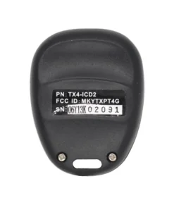 MKYTXPT4G TX4-ICD2 Key Fob Remote