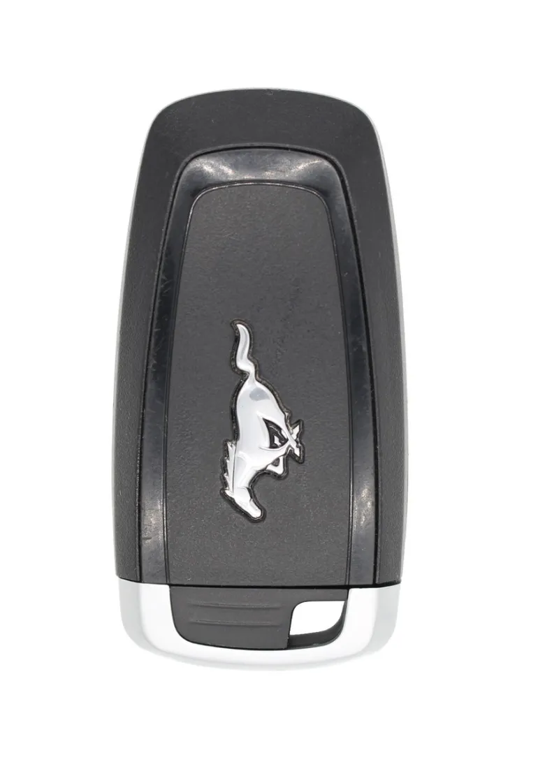 Mustang JR3T-15K601-FA OEM 4 Button Key Fob M3N-A2C931423 Silver Logo