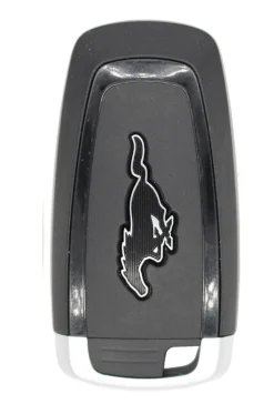Mustang OEM 4 Button Key Fob M3N-A2C931423 Black Logo