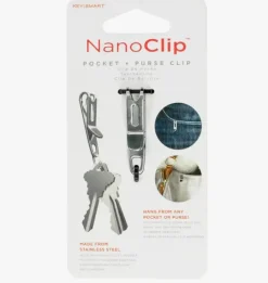 Nano Clip | Stainless Steel Pocket & Purse Clip
