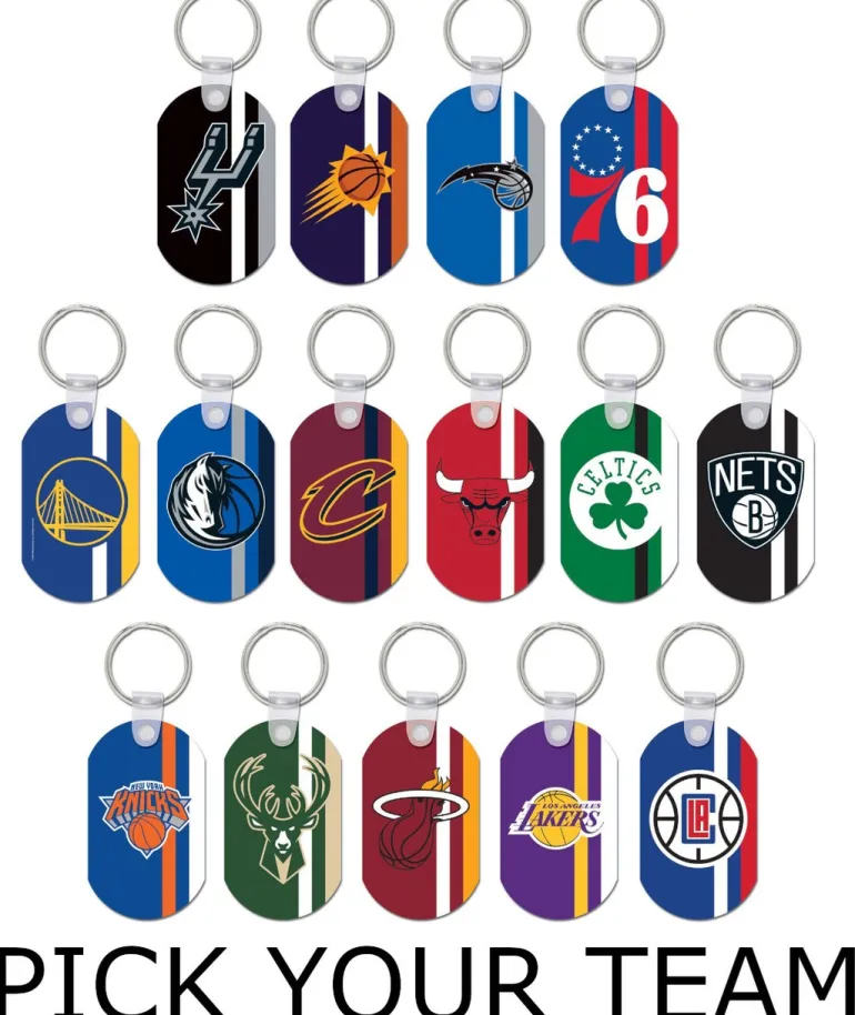 NBA Metal Keychain Officially Licensed