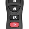 Nissan Sentra OEM 4 Button Key Fob 28268ZE