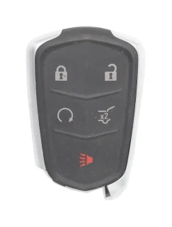 OEM Cadillac HYQ2EB Key Fob 5 Button - Grade A