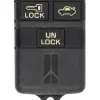 Oldsmobile 25550780 OEM 3 Button Key Fob