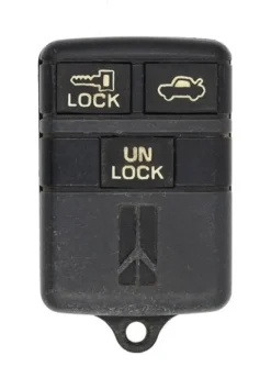 Oldsmobile 25550780 OEM 3 Button Key Fob