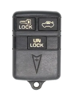 Pontiac 25602667 OEM 3 Button Key Fob