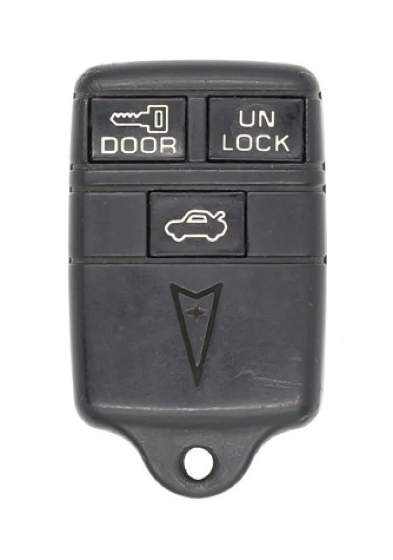 Pontiac 12522339 OEM 3 Button Key Fob