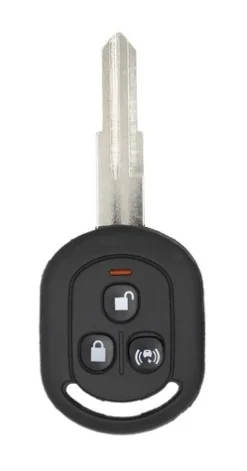 Pontiac VQQRK960NAT OEM 3 Button Key Fob
