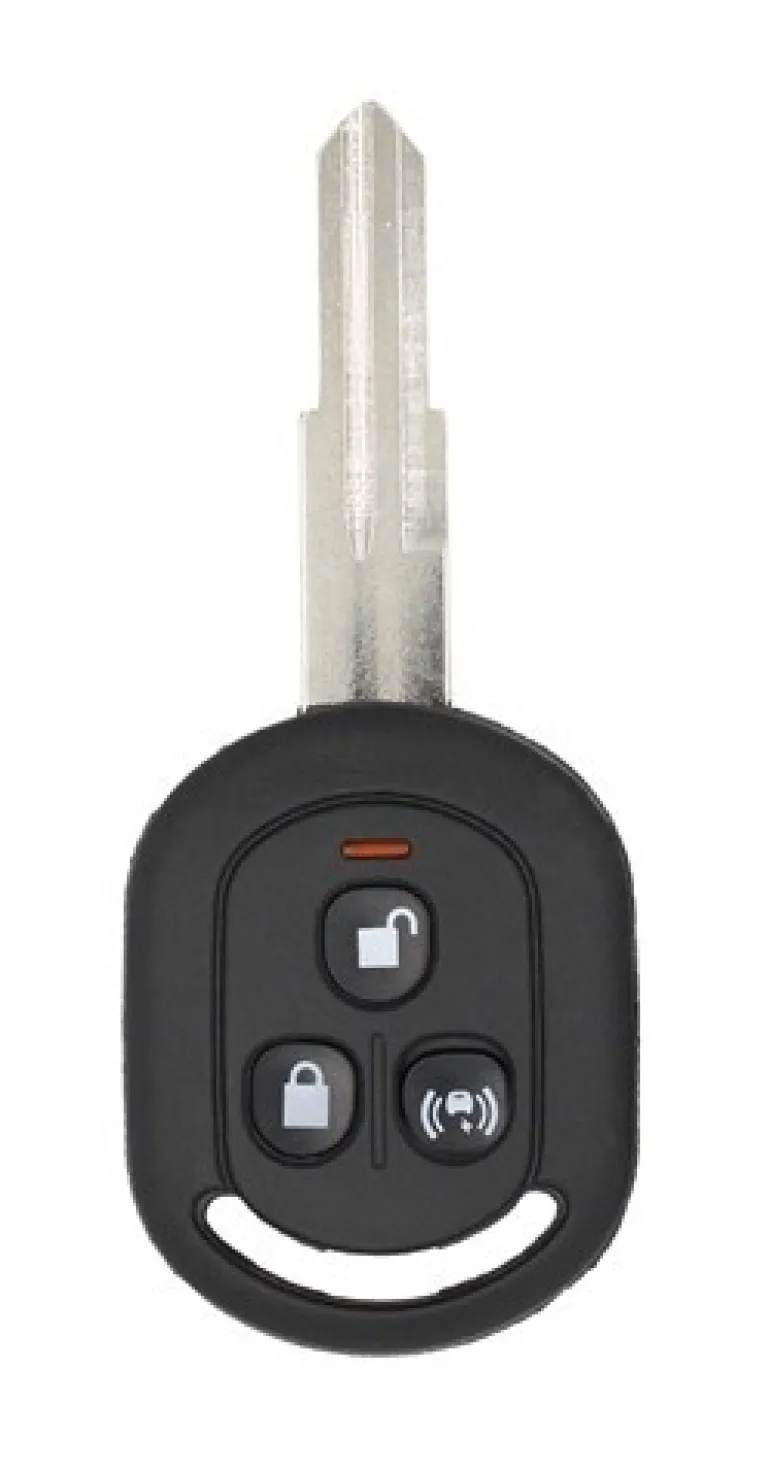 Pontiac VQQRK960NAT OEM 3 Button Key Fob