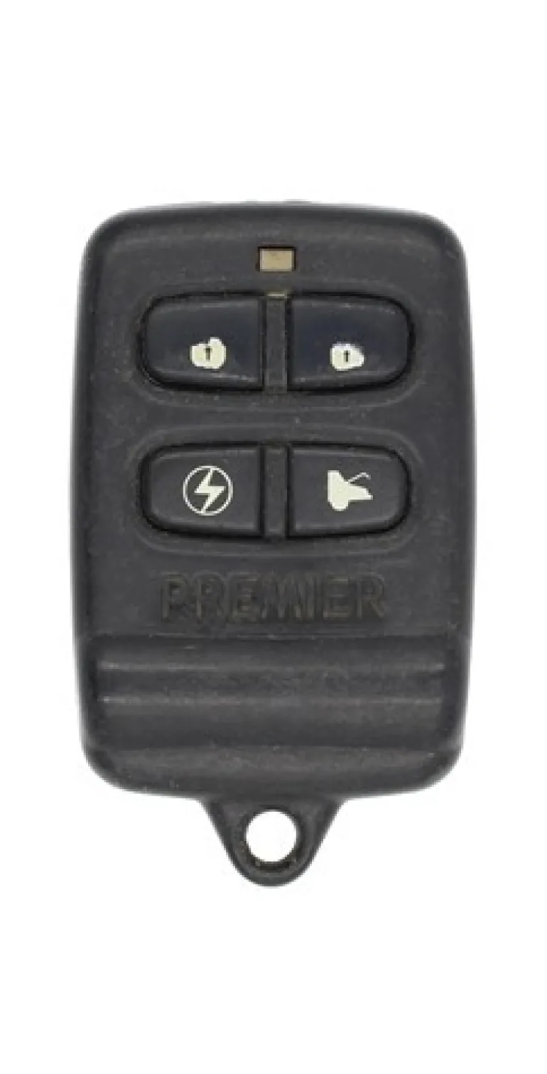 PREMIER 4BUTTONS RED LED Factory OEM KEY FOB Keyless Entry Remote Alarm Replace