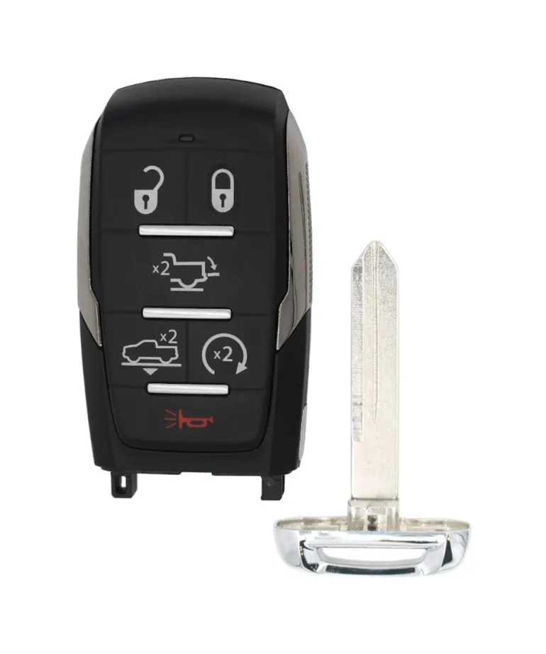RAM 68442910 AB OEM 6 Button Key Fob