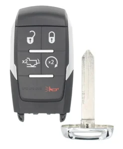 Ram 68538050 AB OEM 5 Button Key Fob
