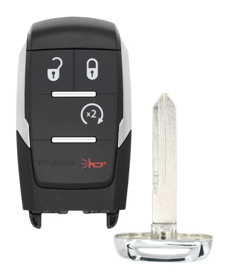 Ram 68538049 AB OEM 4 Button Key Fob