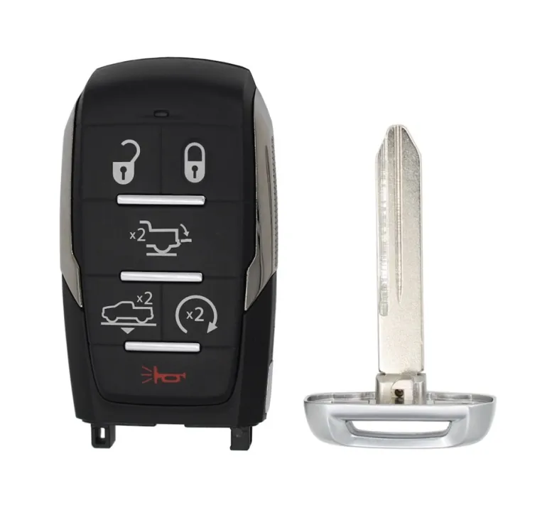 Ram Limited 68442917 AB OEM 6 Button Key Fob