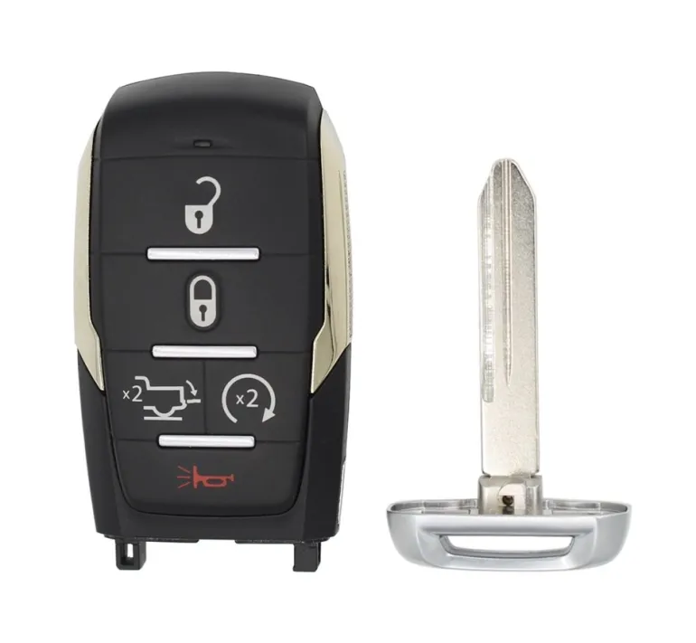 Ram Longorn 68442911 AB OEM 5 Button Key Fob