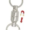 Stainless Steel Magnetic Quick Connect Keychain