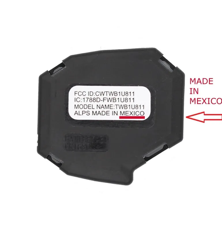 Subaru WRX OEM 4 Button Key Fob -Mexico