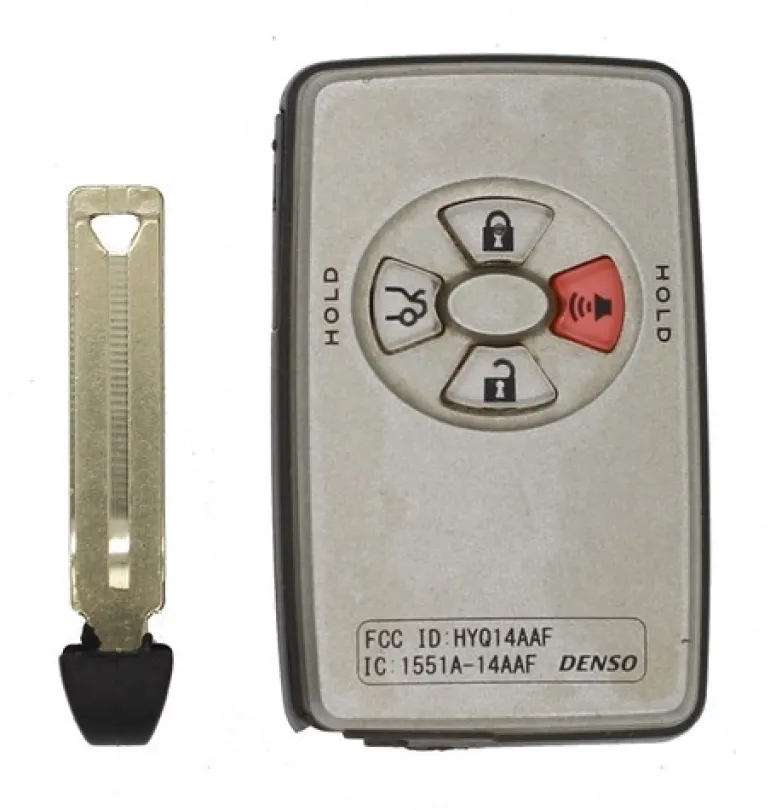 Toyota Avalon OEM 4 Button Key Fob