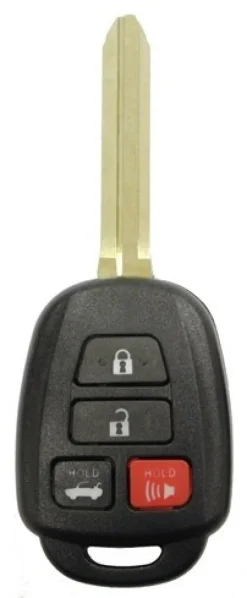 Toyota 12BDP OEM 4 Button Key Fob