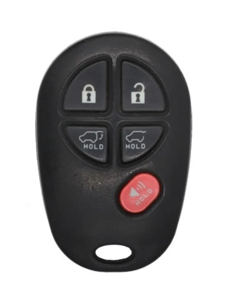 Toyota GQ43VT20T OEM 5 Button Key Fob w/ Hatch Release