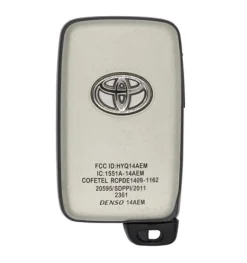 Toyota Land Cruiser OEM 3 Button Key Fob HYQ14AEM