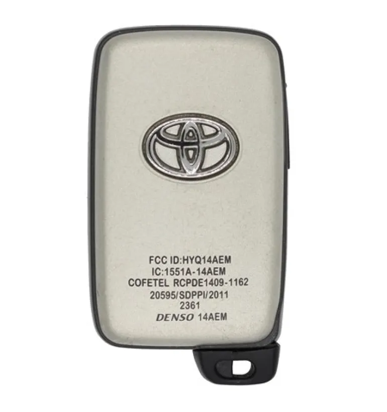 Toyota Land Cruiser OEM 3 Button Key Fob HYQ14AEM