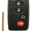 Toyota Prius OEM 4 Button Key Fob A/C HYQ14AAB 27141-3370